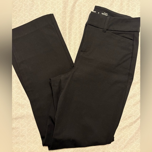 Old Navy High-Waisted Pixie Straight Pants Black Size 0 - Picture 6 of 8